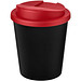 Americano® Espresso Eco 250 ml recycelter Isolierbecher mit auslaufsicherem Deckel, schwarz