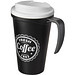 Americano® Grande 350 ml Isolierbecher mit auslaufsicherem Schraubverschluss, schwarz/weiß