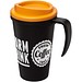 Americano Grande Isolierbecher, 350 ml, schwarz,orange