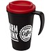 Americano Grande Isolierbecher, 350 ml, schwarz,rot