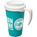 Americano Grande Isolierbecher, 350 ml, türkisblau,weiss