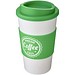 Americano Isolierbecher mit Schutzring, 350 ml, weiss,grün