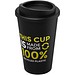 Americano® recycelter isolierter Becher, 350 ml, schwarz