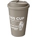 Americano® Renew 350 ml Isolierbecher mit auslaufsicherem Deckel, kieselgrau