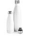 AMORTI S. Sublimationsflasche aus Edelstahl 380 mL, Weiß
