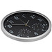 Analoge Wanduhr XL, ø 35 cm, Schwarz