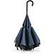 ANGELA. Wendeschirm aus 190T Pongee, Blau