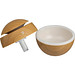 Aroma Luftbefeuchter mit farbwechsendem LED Licht, braun