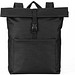 ATENAS. Laptop-Rucksack aus 600D 17'3", Schwarz
