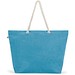 ATHENS. Strandtasche aus recycelter Baumwolle (70 %) und recyceltem Polyester (30 %) (220 g/m²), Hellblau