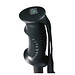 Ausziehbare Trekking-Stöcke FIT AND FUN,schwarz, silber