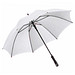 FARE® Automatik-Stockschirm mit Umhängegurt Loop, weiß