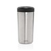Avira Alix Klickbecher aus RCS rec. Stahl 400ml, silber