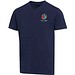 Balfour 200 g/m² Kurzärmeliges T-Shirt V-Ausschnitt Bio Baumwolle (OCS), unisex, navy, L