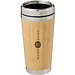 Bambus Becher mit Bambus-Außenseite, 450 ml, braun