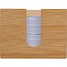 Bambus Zettelbox NATALINA, beige