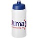 Baseline® Plus 500 ml Flasche mit Sportdeckel, transparent/blau