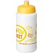 Baseline® Plus 500 ml Flasche mit Sportdeckel, weiß/gelb
