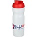 Baseline® Plus 650 ml Sportflasche mit Klappdeckel, transparent/rot