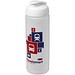 Baseline® Plus 750 ml Flasche mit Klappdeckel, transparent/weiß