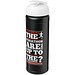 Baseline Plus grip Sportflasche mit Klappdeckel, 750 ml, schwarz/weiss