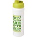 Baseline Plus grip Sportflasche mit Klappdeckel, 750 ml, weiss/limone