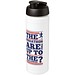 Baseline Plus grip Sportflasche mit Klappdeckel, 750 ml, weiss/schwarz