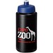 Baseline Plus grip Sportflasche mit Sportdeckel, 500 ml, schwarz,blau