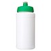 Baseline Rise 500 ml Sportflasche, weiß / grün