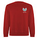Batian Sweatshirt mit Rundhalsausschnitt Unisex, rot, XS