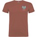 Beagle T-Shirt für Herren, Brick red, XL