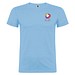 Beagle T-Shirt für Herren, himmelblau, M