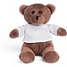 BEAR. Teddybär Plüschtier mit T-Shirt, Weiß