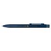 Beatriz Kugelschreiber aus recyceltem Messing, blaue Mine, blau