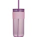 Becher mit Trinkhalm, 660ml SOLEDAD, lila