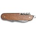 BELPIANO. Multifunktions-Taschenmesser aus Edelstahl und Holz, Natur