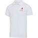 Beryl 220 g/m² Kurzärmeliges Poloshirt Bio-Recyclingmaterial (OCS), unisex, weiss, 3XL