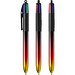 BIC® 4 Colours® Flaggen Kollektion Schwarz - Schwarz -Rot - Gelb