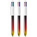 BIC® 4 Colours® Flaggen Kollektion Weiß - Schwarz -Rot - Gelb