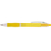 BIC® Kugelschreiber Clic Pen, blaue Mine, gelb-frosted