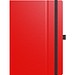BIC® Partner A5 Hard Cover Rot Liniertes Papier