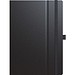 BIC® Partner A5 Hard Cover Schwarz Liniertes Papier