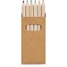BIRD. Buntstift Schachtel mit 6 Buntstiften, Natur