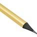 Bleistift mit Radiergummi in Metallic-Farben, gold
