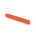 Holz-Zollstock Medida, 2 m, orangerot, schwarze Skala