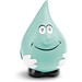 BLUS. Anti-Stressball aus PU, Hellblau