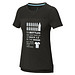 Borax Cool Fit T-Shirt aus recyceltem  GRS Material für Damen, schwarz, XL