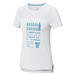 Borax Cool Fit T-Shirt aus recyceltem  GRS Material für Damen, weiss, XL
