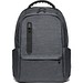 BOSTON. Wasserdichter 2Tone Nylon 17'' Laptop-Rucksack, Dunkelgrau