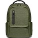 BOSTON. Wasserdichter 2Tone Nylon 17'' Laptop-Rucksack, Dunkelgrün